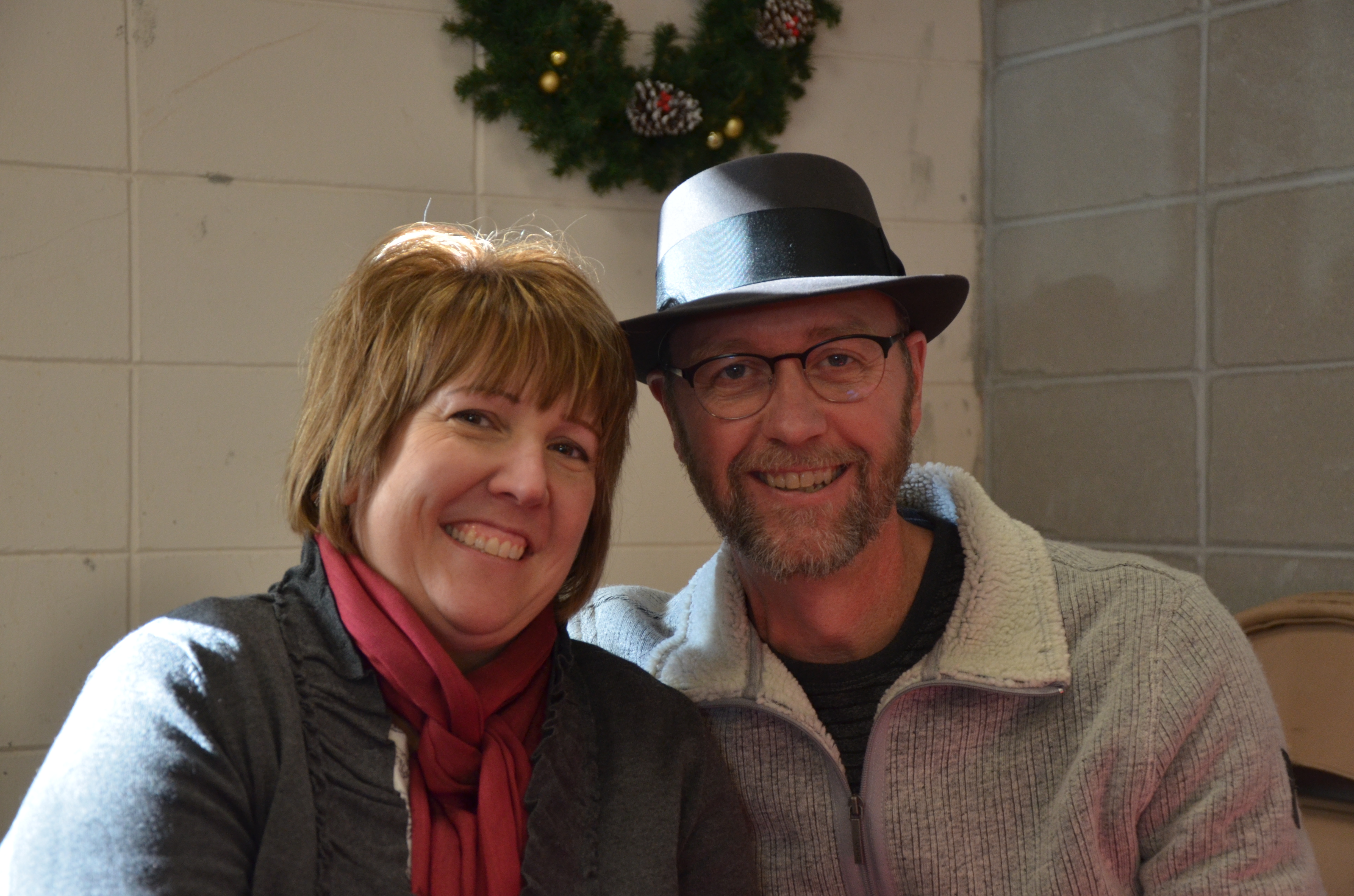 Mr Eckheart and wife Elaine