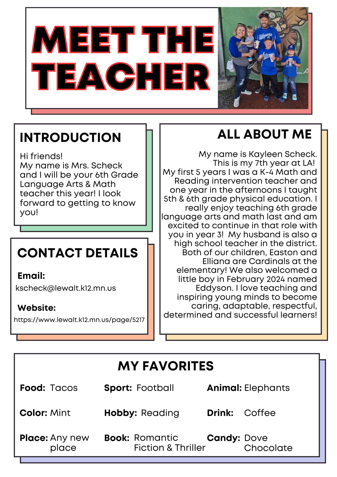 Meet the Teacher